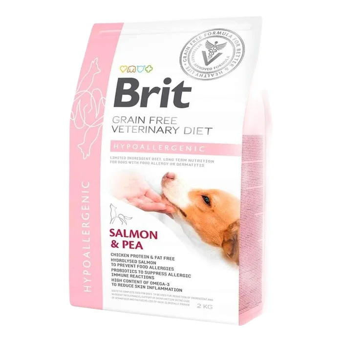 Brit Veterinary Diet Hypoallergenic Cilt Sağlığı Destekleyici Tahılsız Köpek Maması 2 Kg