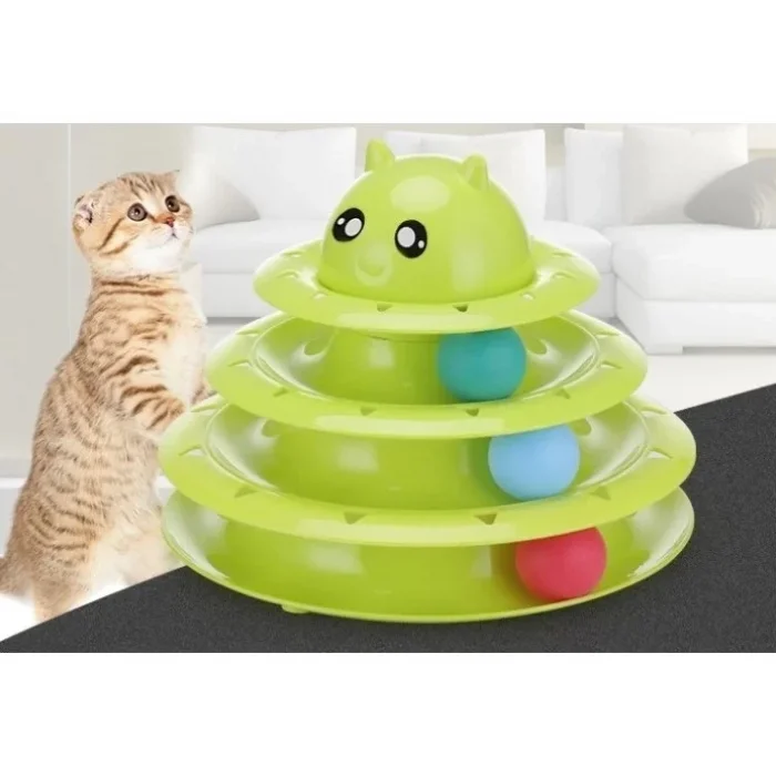 Vetinova Üç Katlı Kedi Oyuncağı