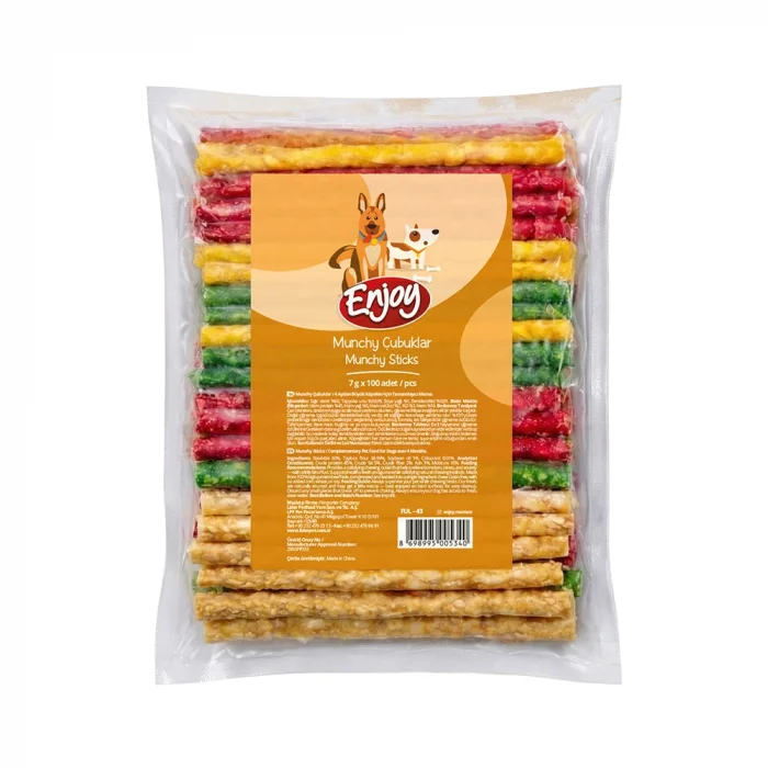 Enjoy Munchy Burgu Çubuk (100 x 7 gr)