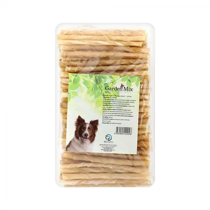 Garden Mix Burgu Stick Köpek Ödül Çubuğu 100 Adet