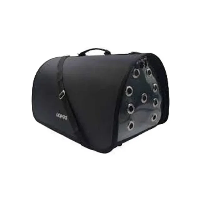 Lepus Fly Bag Kedi ve Köpek İçin Taşıma Çantası Siyah (40 x 25 x 25 cm)
