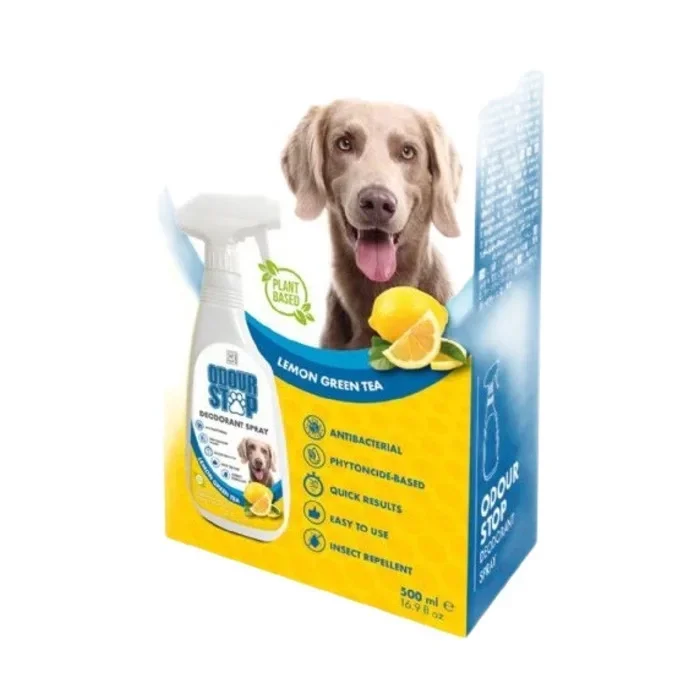 M-Pets Limon ve Yeşil Çaylı Koku Önleyici Köpek Deodorantı 500ml