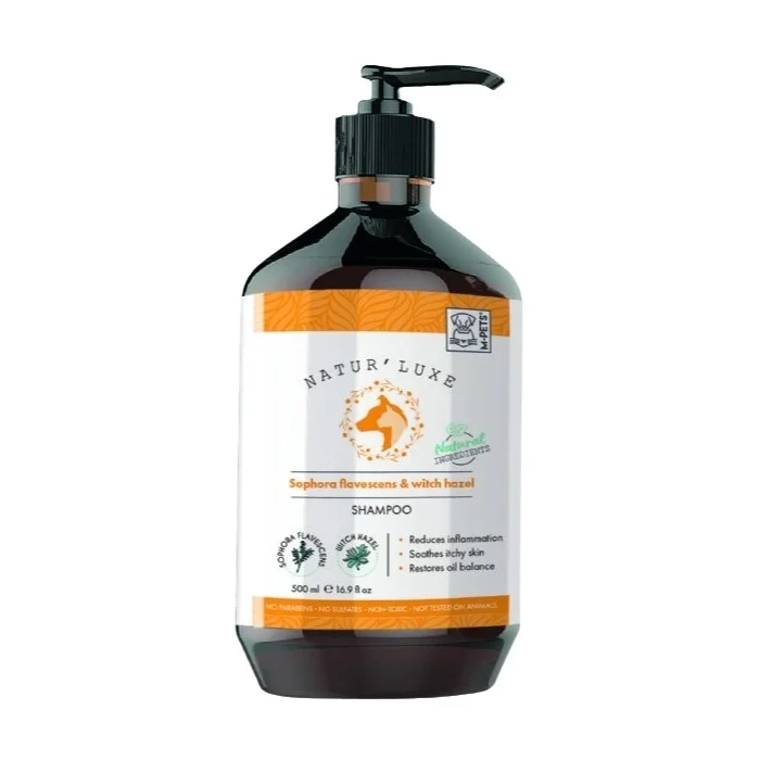 Naturluxe Dog Shampoo Saphora Flavescens & Witch Hazel 500 Ml