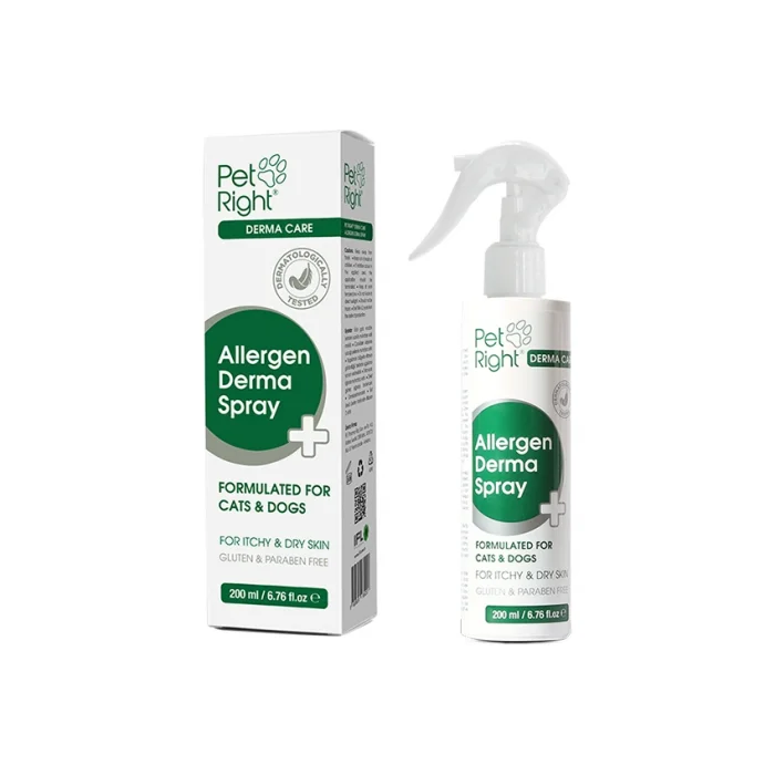 Pet Right Allergen Derma Care Sprey 200 ml