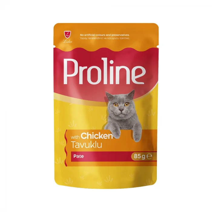 Proline Pate Tavuk Etli Yetişkin Kedi Maması 85 gr