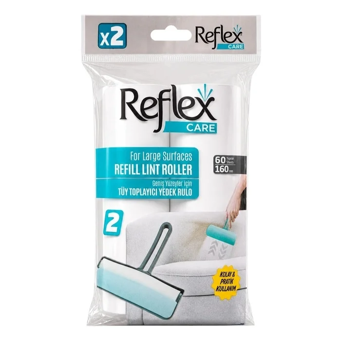 Reflex Care Tüy Toplayıcı Yedek Rulo Büyük Boy 2 adet