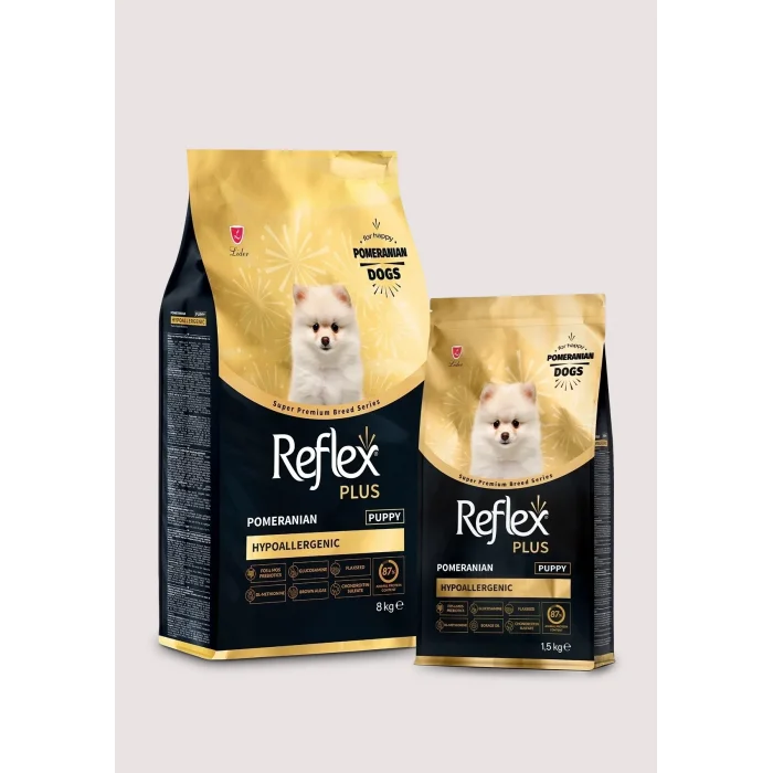 Reflex Plus Pomeranian Süper Premium Yavru Köpek Maması 8 kg