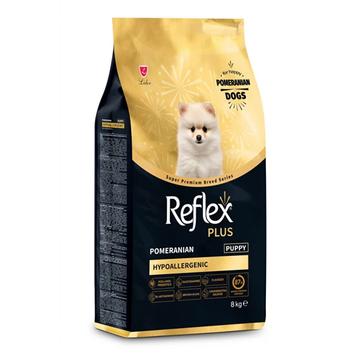 Reflex Plus Pomeranian Süper Premium Yavru Köpek Maması 8 kg