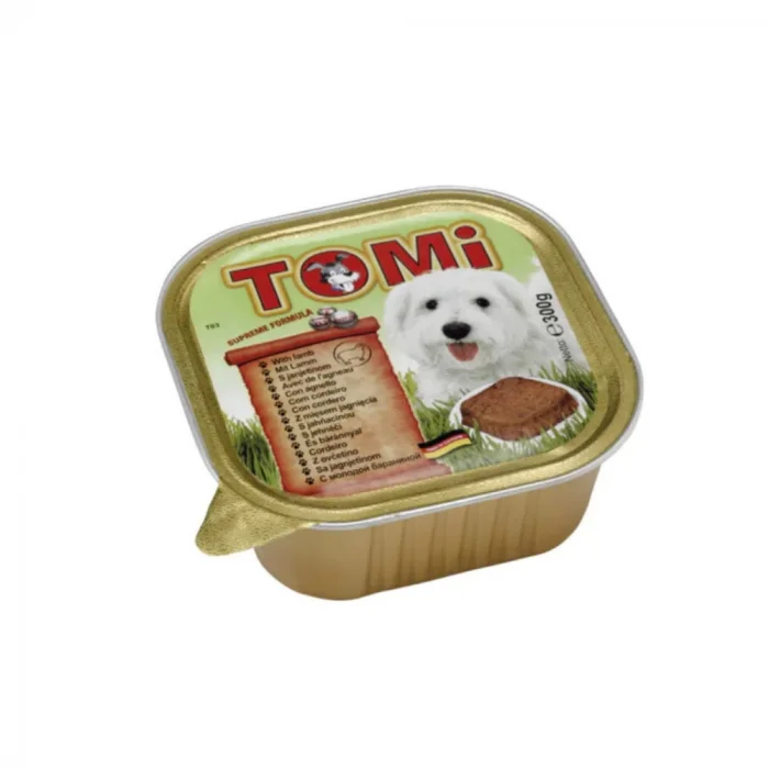 Tomi Geyik Etli Köpek Yaş Maması Pate 300 Gr