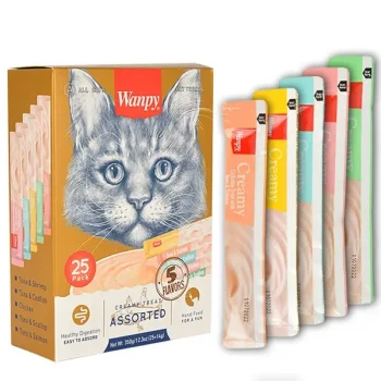 Wanpy Karışık 4 Lezzetli Krema Kedi Ödülü 25*14 gr