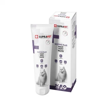 Supravet Biotine Plus Kediler İçin Tüy Sağlığı Güçlendirici Malt Macun 100 gr