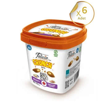 Felicia Crunch Beauty Kedi Ödülü 100 gr 6Lı