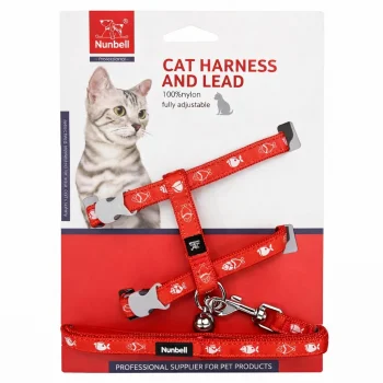 Nunbell Kedi Gögüs Tasması Pati Desenli