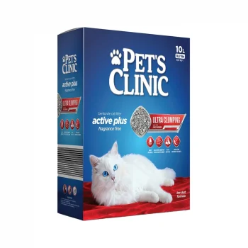 Pets Clinic Ultra Premium Bentonit ve Ultra Topaklanan Kedi Kumu (10 L)