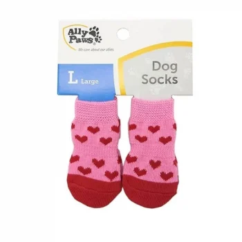 Ally Paws Köpekler İçin Kaymaz Tabanlı Çorap 4Lü (L)