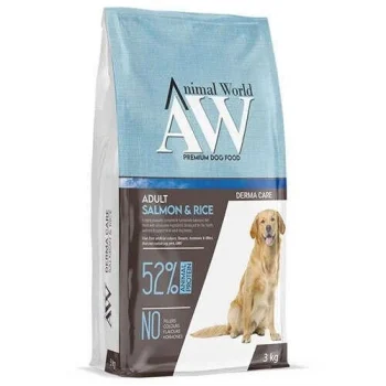 Animal World Somonlu Yetişkin Köpek Maması 3 kg