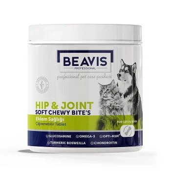 Beavis Hip Joint Kedi Köpek Eklem Sağlığı Destekleyici Çiğnenebilir Tablet 105 Gr