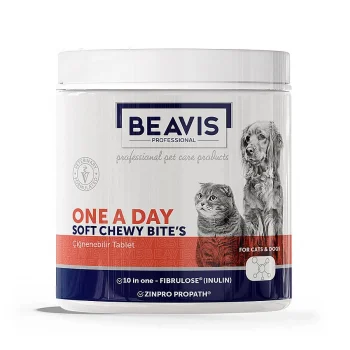 Beavis One A Day Kedi Köpek Multivitamin Çiğnenebilir Tablet 105 Gr