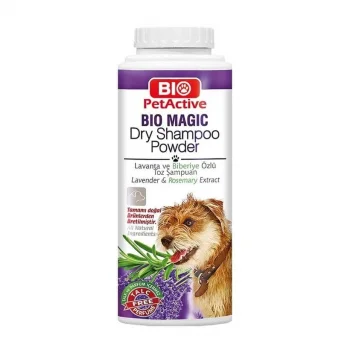 Bio PetActive Bio Magic Biberiye Özlü Toz Köpek Şampuanı 150 Gr