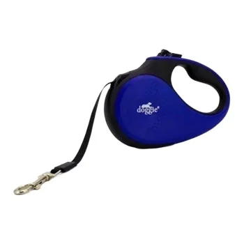 Doggie Soft Otomatik Köpek Uzatma Tasması Large Royal Mavi 50 Kg 5 Mt