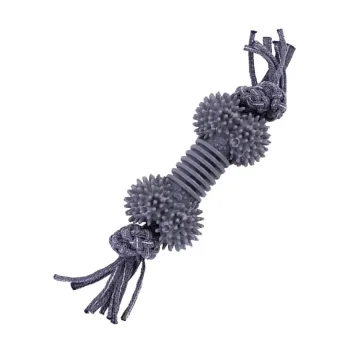 Eastland İpli Dikenli Kemik Köpek Çiğneme Oyuncağı (30 cm)