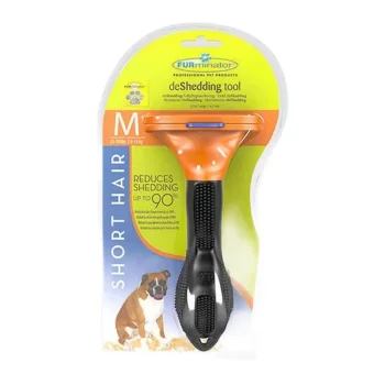 Furminator Kısa Tüylü Köpekler İçin Tüy Tarağı Medium