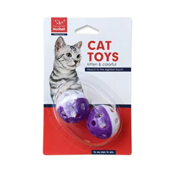 Nunbell Zilli Kedi Oyuncağı 2li