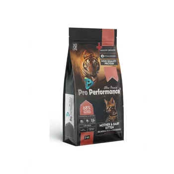 Pro Performance Somon Balıklı, Pirinçli Ve Kızılcıklı Yavru Kedi Maması 2 Kg