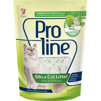 Proline Elma Kokulu Silica Kedi Kumu 7,6 Lt