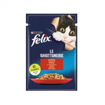 Purina Felix Sığır Etli Yetişkin Kedi Pouch Yaş Mama 85 gr