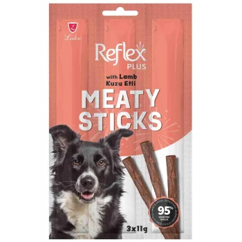 Reflex Plus Meaty Sticks Kuzulu Yetişkin Köpek Çubuk Ödül Maması 3x11 gr