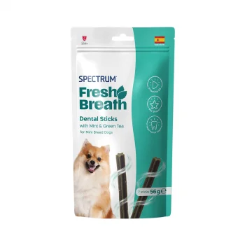 Spectrum Fresh Breath Mini Irk Yetişkin Köpekler İçin Naneli Diş Çubukları 7’li