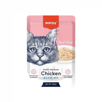 Wanpy Kedi Tavuk ve Karidesli Yaş Mama 85 gr