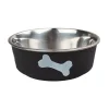 Oripet Pati Desenli Siyah Mama Su Kabı 17 Cm 830 Ml
