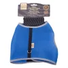 Cattie Mavi Havalı Dokuma Kedi Göğüs & Gezdirme Takımı 1x20-30 Cm
