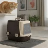 Plastart Önü Açılabilen Kapalı Kedi Tuvaleti 38,5*60*40,5 cm