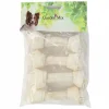 Garden Mix Beyaz Düğümlü Deri Kemik 4lü