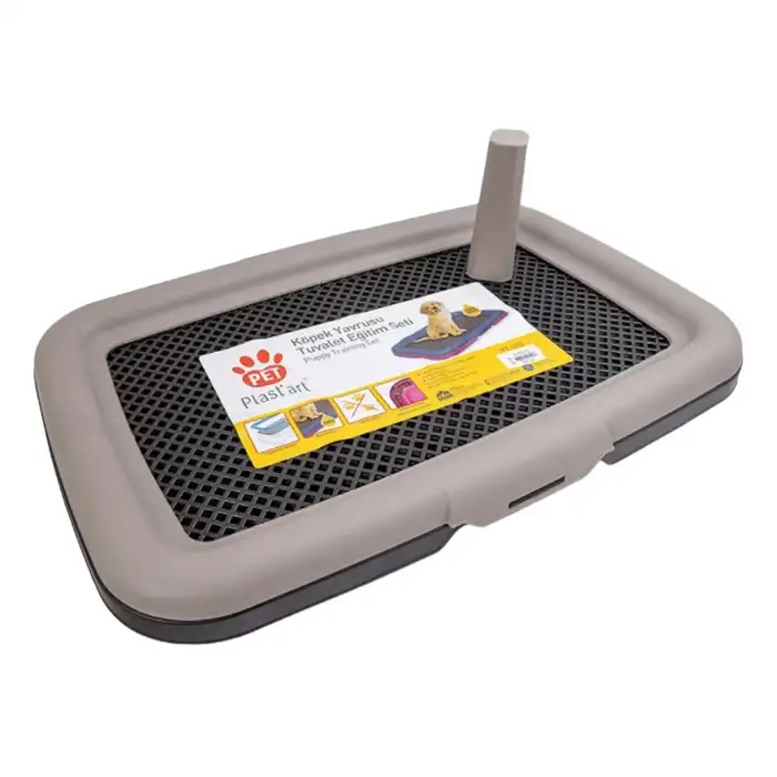 PlastArt Akıllı Köpek Tuvaleti Elekli 59x39x5.5 Cm