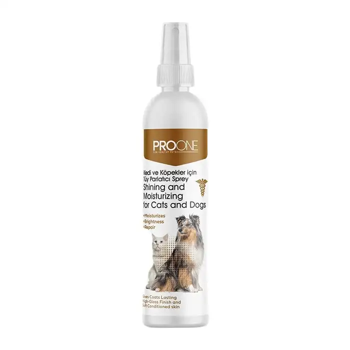 Pro One Kedi Köpekler İçin Tüy Parlatıcı Sprey 100 Ml