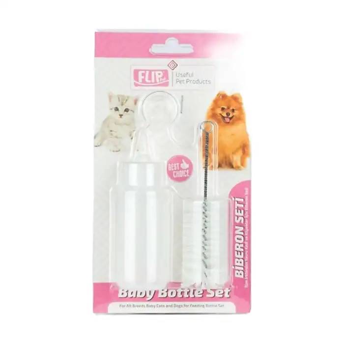 Flip Yavru Kedi Ve Köpek Biberon Seti 50 Ml
