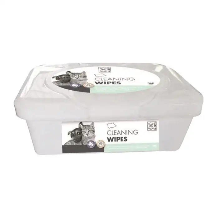 M-Pets Cleaning Wipes Kedi Ve Köpekler İçin Islak Mendil 80li