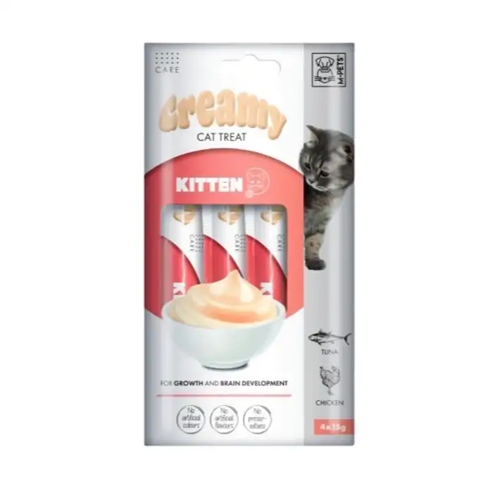 Creamy Kıtten Fonksiyonel Creamy Kedi Ödülü 4x15 Gr