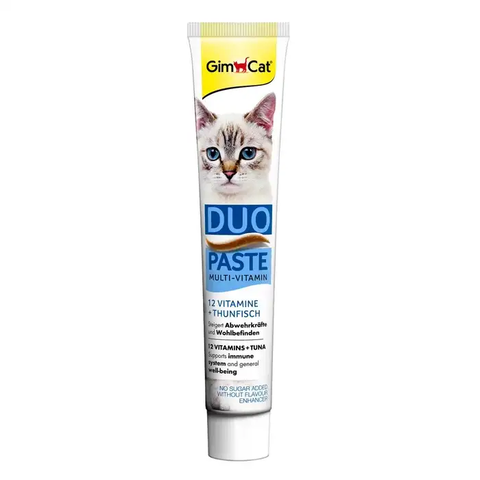 Gimcat Multi-Vitamin Duo Paste Tuna + 12 Vitaminli 50 gr