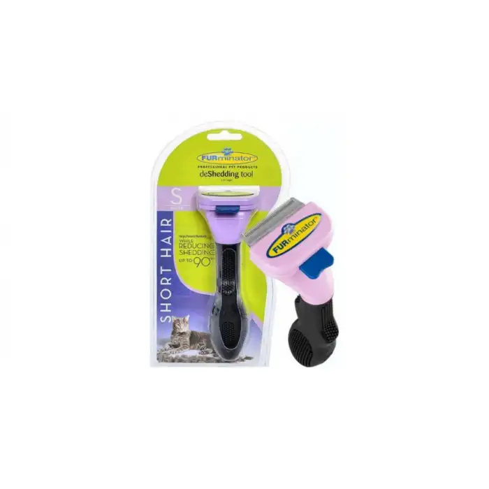 Furminator Tüy Toplayıcı Kısa Tüylü Kedi Tarağı Small