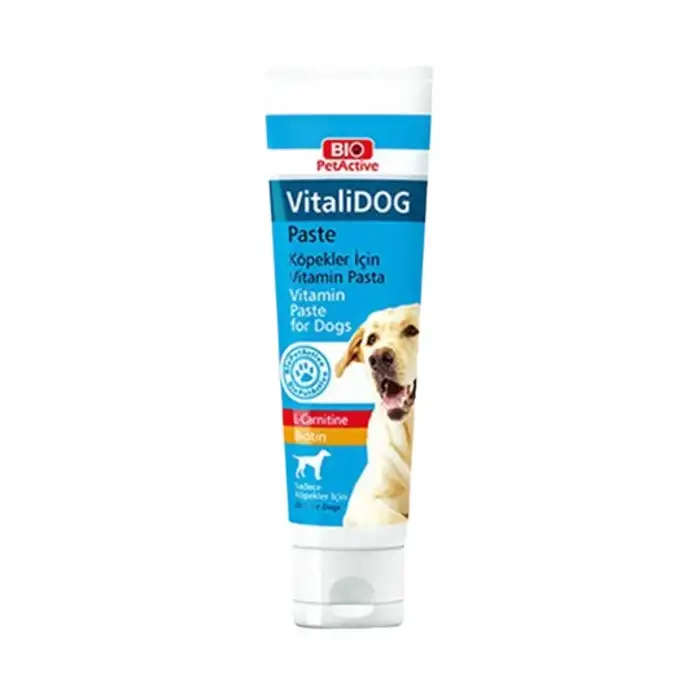 Bio PetActive Vitalidog Paste Vitaminli Yetişkin Köpek Macunu 100 ml