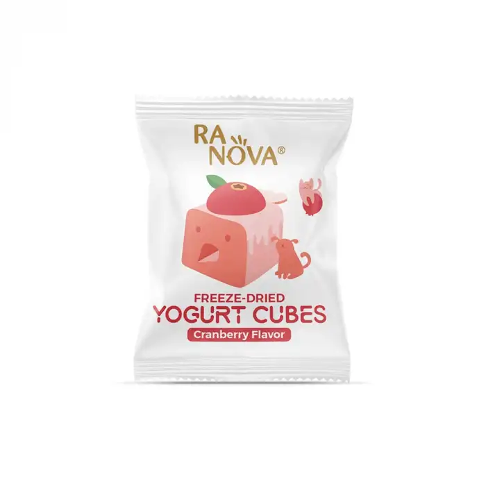 Ranova Kedi Ve Köpekler İçin Dondurularak Kurutulmuş Yoğurt Küpleri 1 Gr