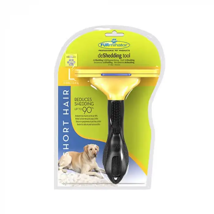 Furminator Kısa Tüylü Köpekler İçin Tüy Tarağı (L)