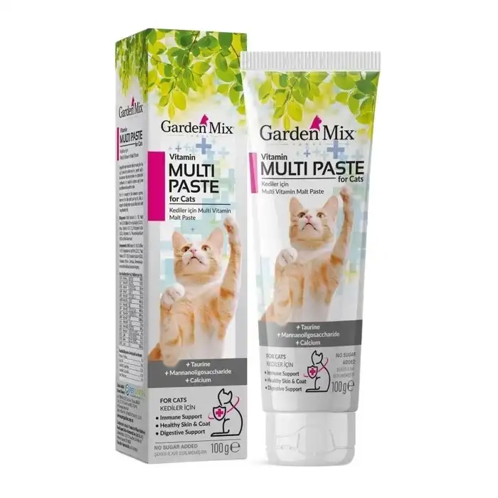 Garden Mix Kediler İçin Multivitamin Macun (100 g)