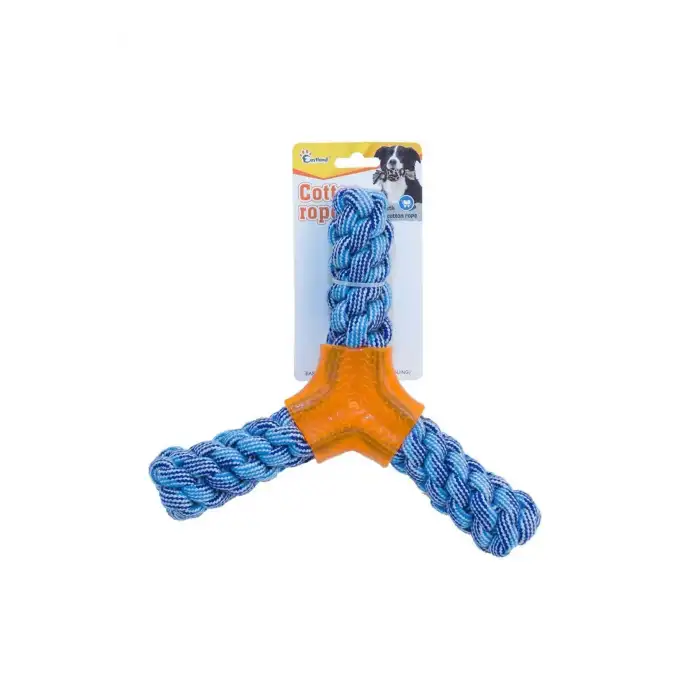 İpten Bumerang Köpek Oyuncağı 26 Cm