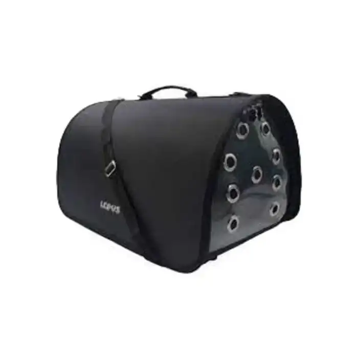 Lepus Fly Bag Kedi ve Köpek İçin Taşıma Çantası Siyah (40 x 25 x 25 cm)